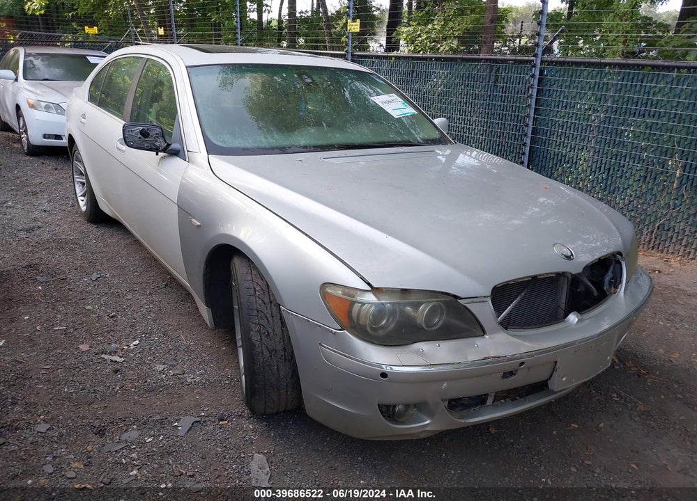2004 BMW 745LI VIN: WBAGN63494DS46249