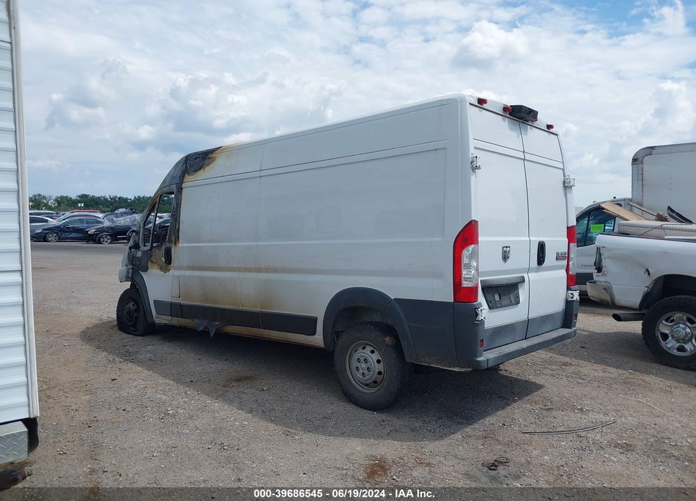 2017 RAM PROMASTER 2500 HIGH ROOF 159 WB VIN: 3C6TRVDG4HE537889