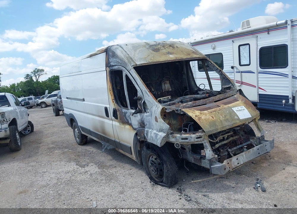 2017 RAM PROMASTER 2500 HIGH ROOF 159 WB VIN: 3C6TRVDG4HE537889