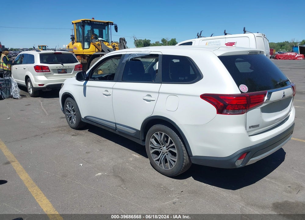2017 MITSUBISHI OUTLANDER SE VIN: JA4AD3A3XHZ044348