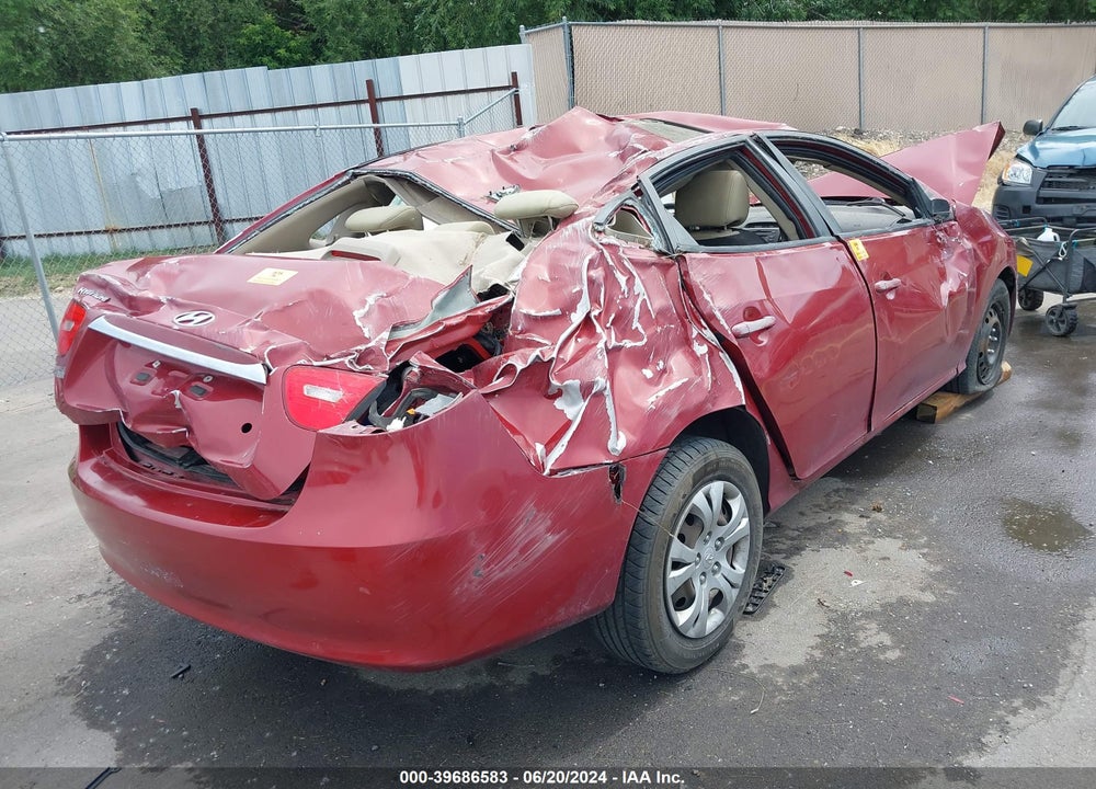 2010 HYUNDAI ELANTRA GLS VIN: KMHDU4AD3AU083895