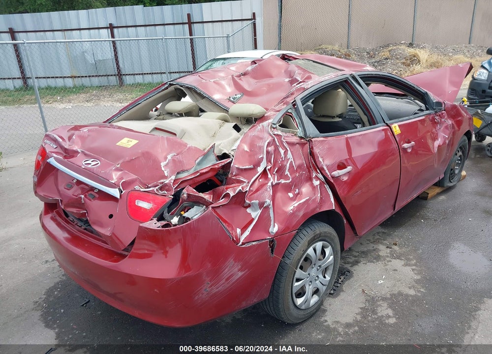 2010 HYUNDAI ELANTRA GLS VIN: KMHDU4AD3AU083895