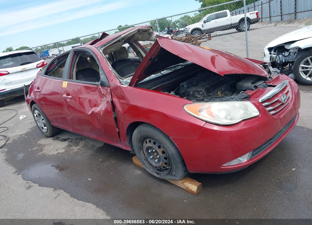 2010 HYUNDAI ELANTRA GLS VIN: KMHDU4AD3AU083895