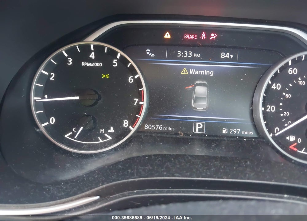 2019 NISSAN MAXIMA 3.5 SV VIN: 1N4AA6AV1KC365745