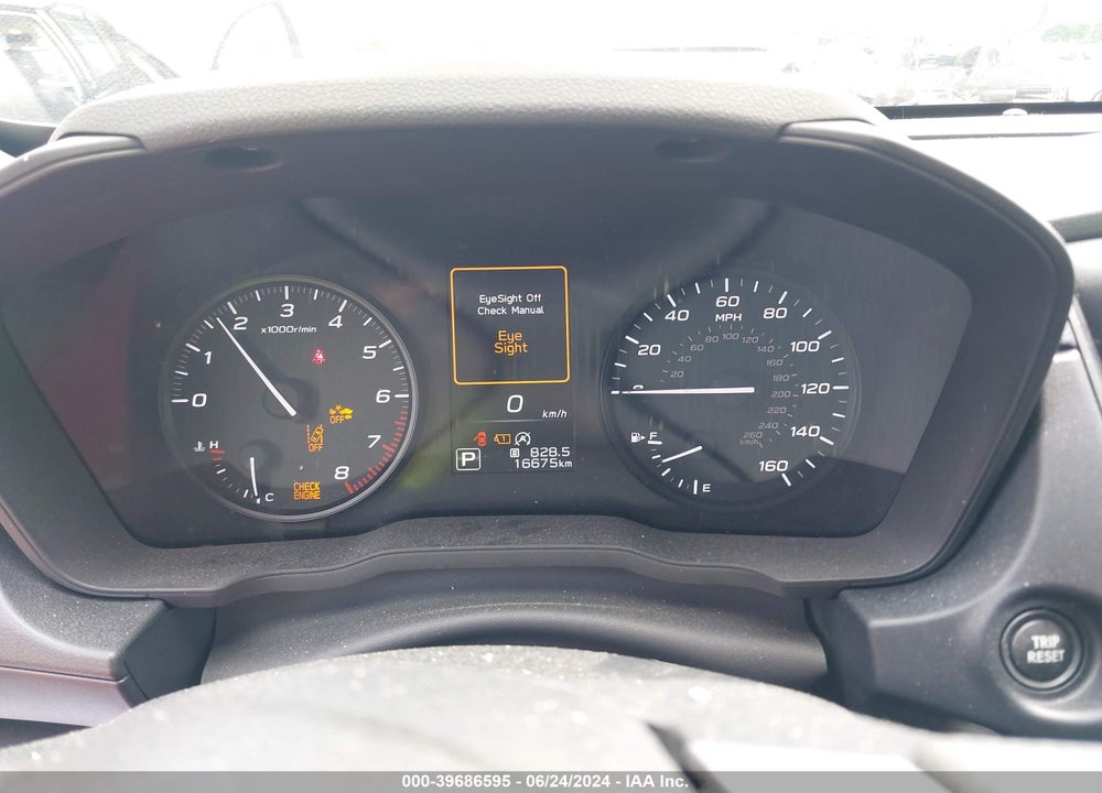 2024 SUBARU IMPREZA BASE 5-DOOR VIN: JF1GUABC3R8287709
