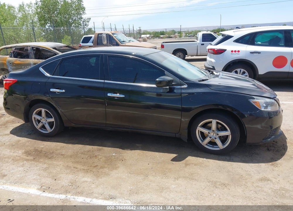 2016 NISSAN SENTRA SV VIN: 3N1AB7AP7GY212304