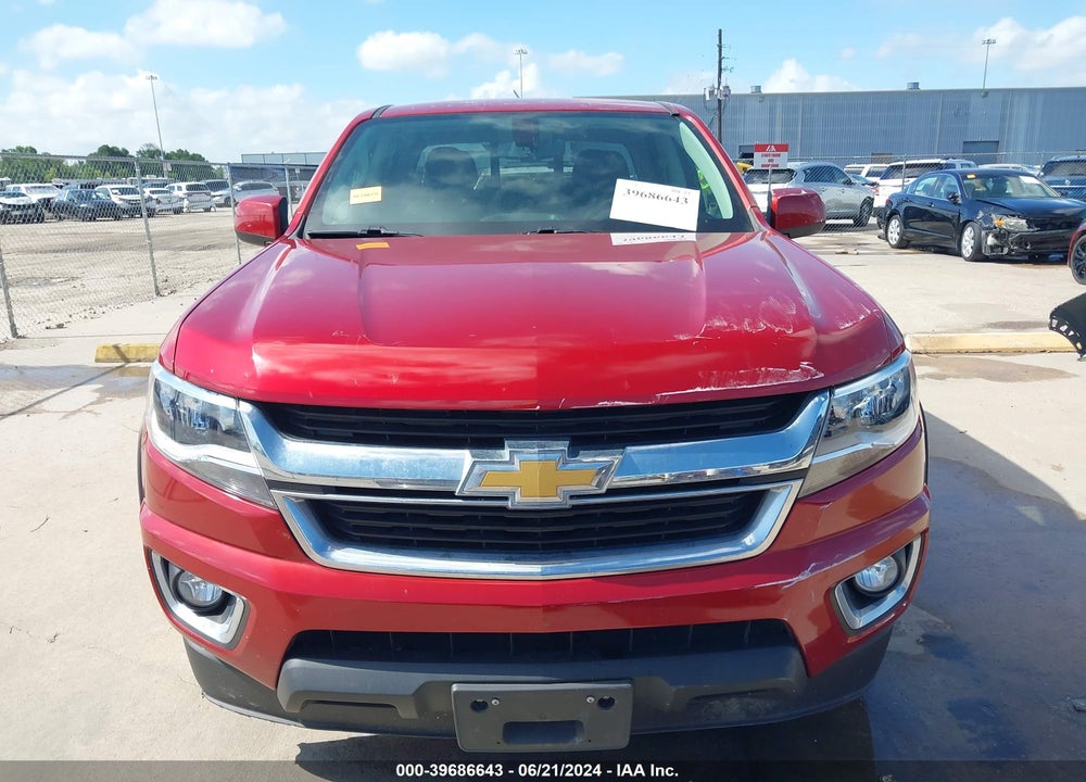 2016 CHEVROLET COLORADO LT VIN: 1GCGSCE39G1355881