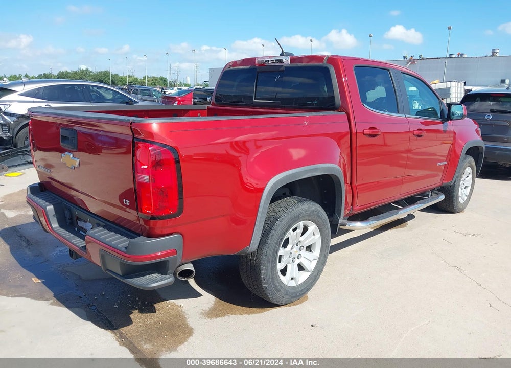 2016 CHEVROLET COLORADO LT VIN: 1GCGSCE39G1355881