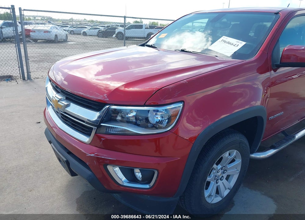 2016 CHEVROLET COLORADO LT VIN: 1GCGSCE39G1355881