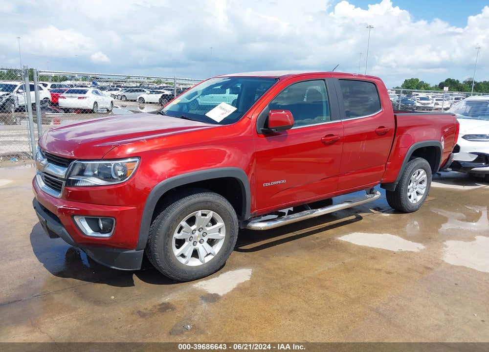 2016 CHEVROLET COLORADO LT VIN: 1GCGSCE39G1355881