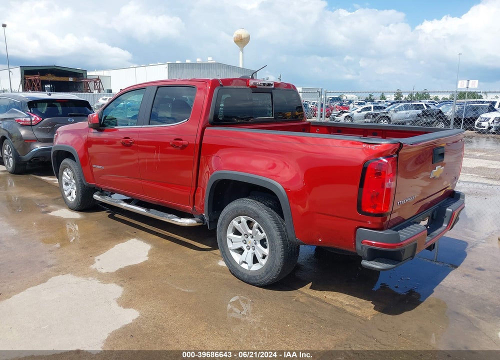 2016 CHEVROLET COLORADO LT VIN: 1GCGSCE39G1355881