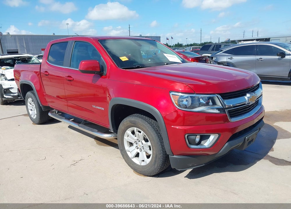 2016 CHEVROLET COLORADO LT VIN: 1GCGSCE39G1355881
