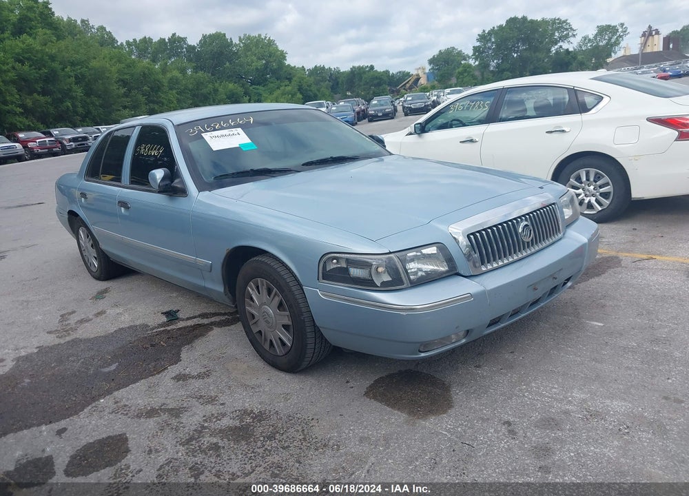 2008 MERCURY GRAND MARQUIS GS VIN: 2MEFM74V98X618409