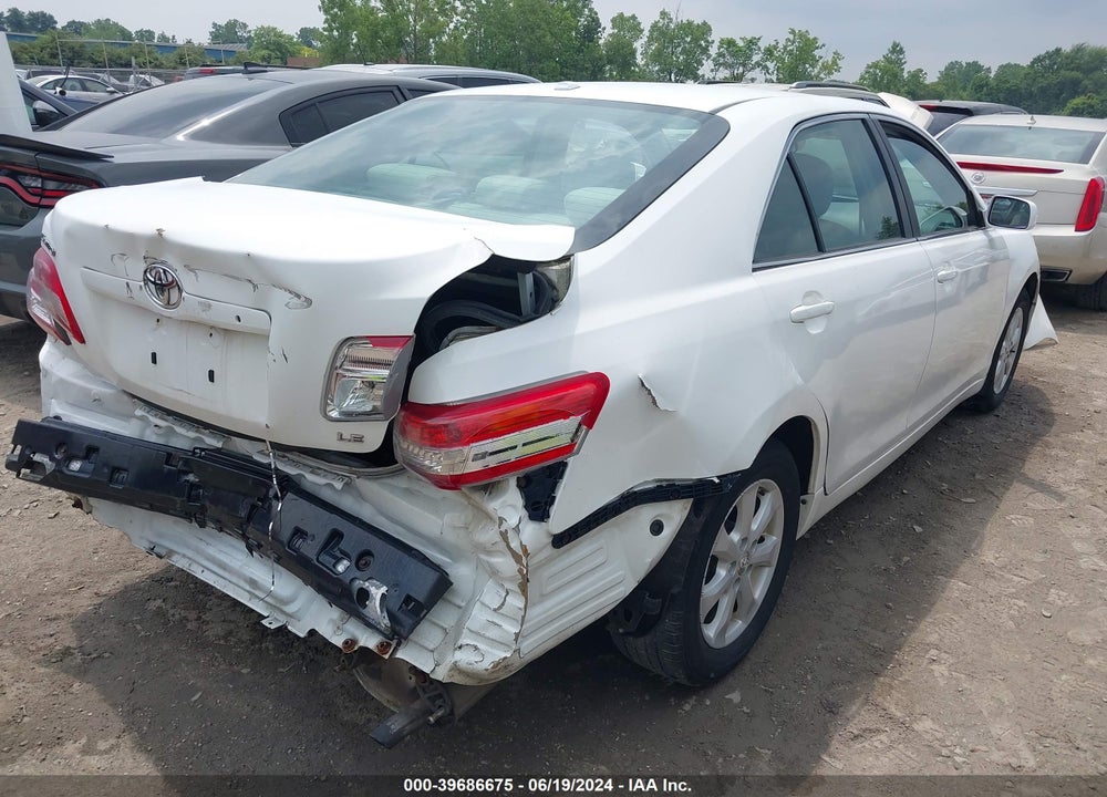 2010 TOYOTA CAMRY LE VIN: 4T4BF3EK3AR057064