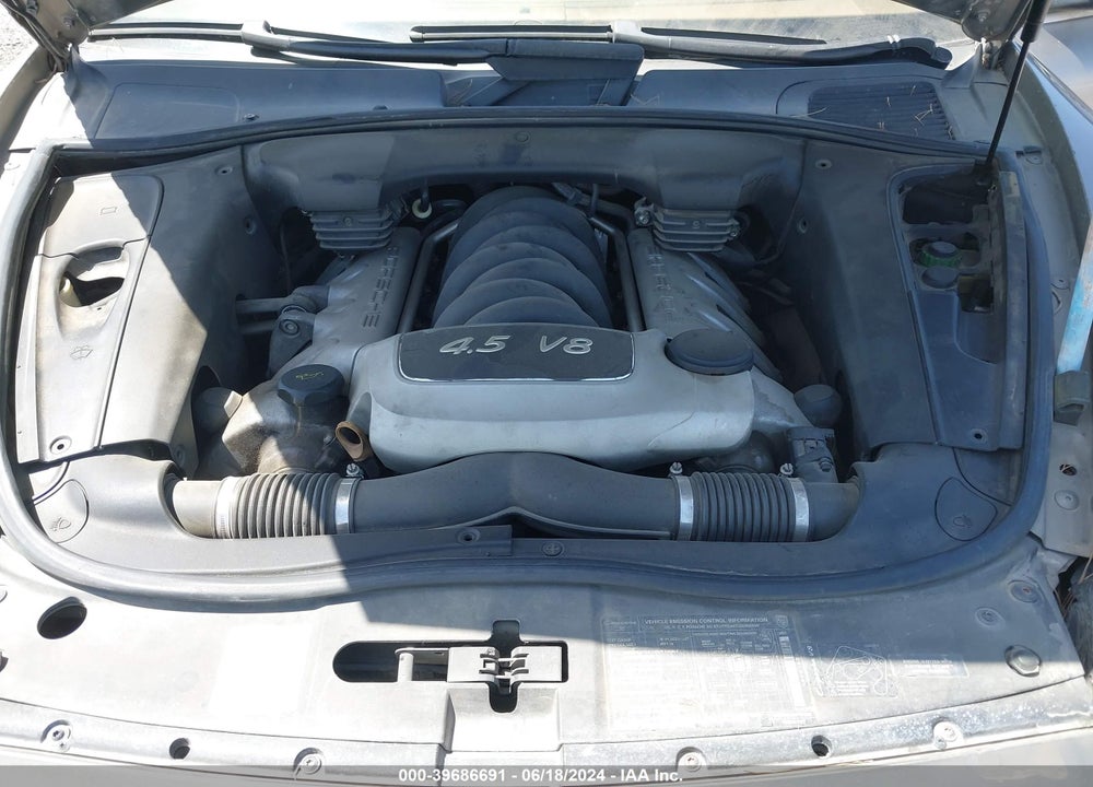 2003 PORSCHE CAYENNE S VIN: WP1AB29P43LA60360