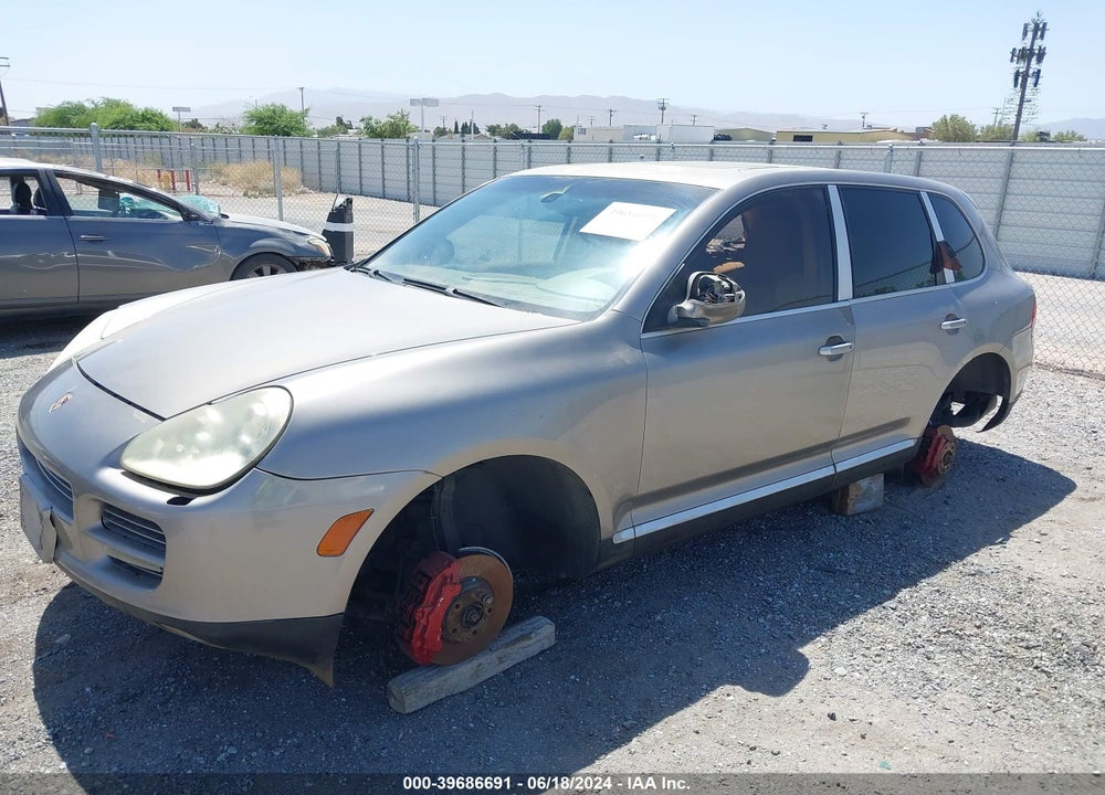 2003 PORSCHE CAYENNE S VIN: WP1AB29P43LA60360