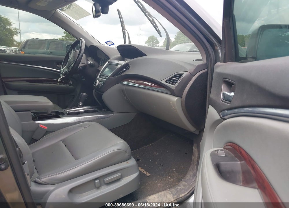 2014 ACURA MDX VIN: 5FRYD3H43EB016829