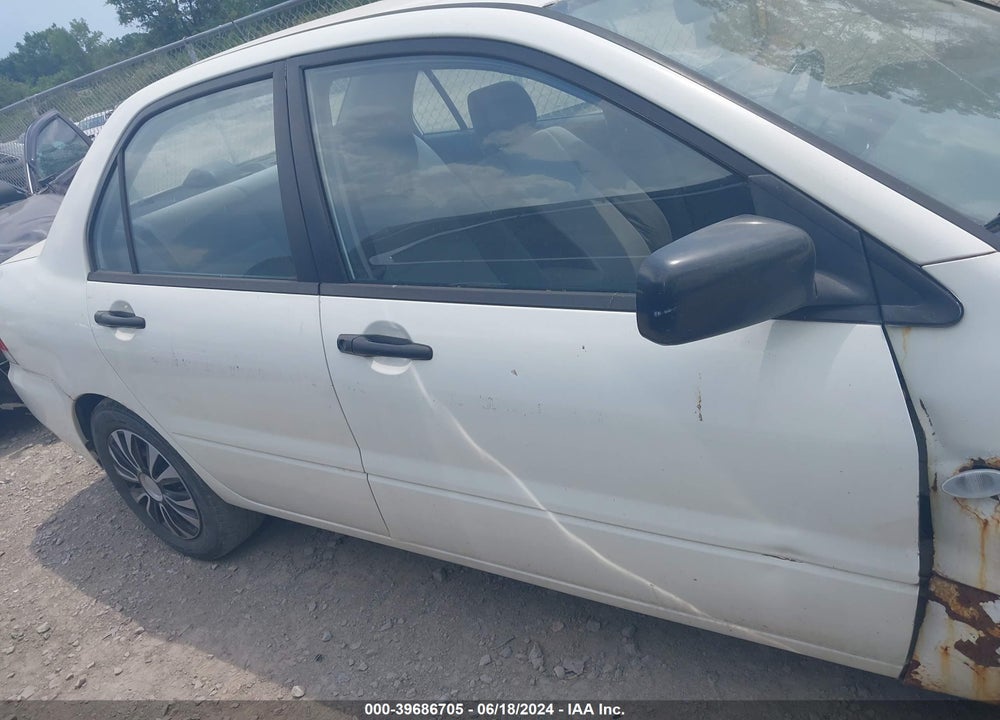 2006 MITSUBISHI LANCER ES/SE VIN: JA3AJ26EX6U031921