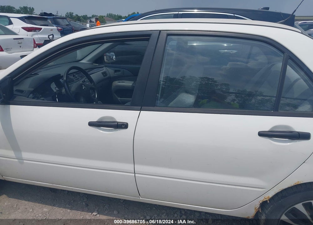 2006 MITSUBISHI LANCER ES/SE VIN: JA3AJ26EX6U031921