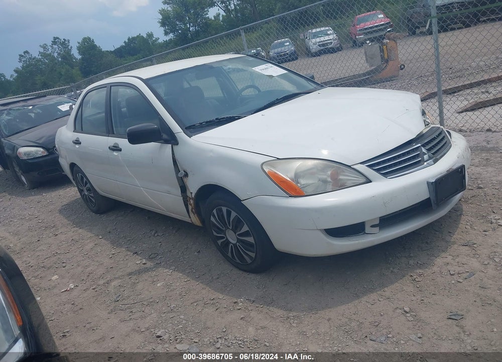 2006 MITSUBISHI LANCER ES/SE VIN: JA3AJ26EX6U031921