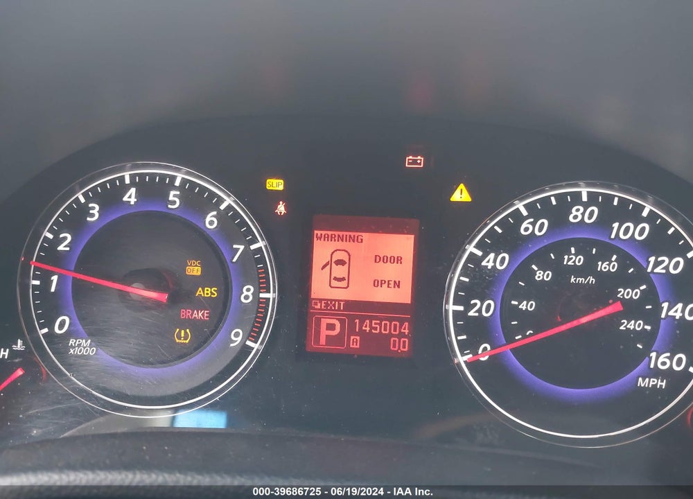 2009 INFINITI G37 JOURNEY VIN: JNKCV64E99M606571