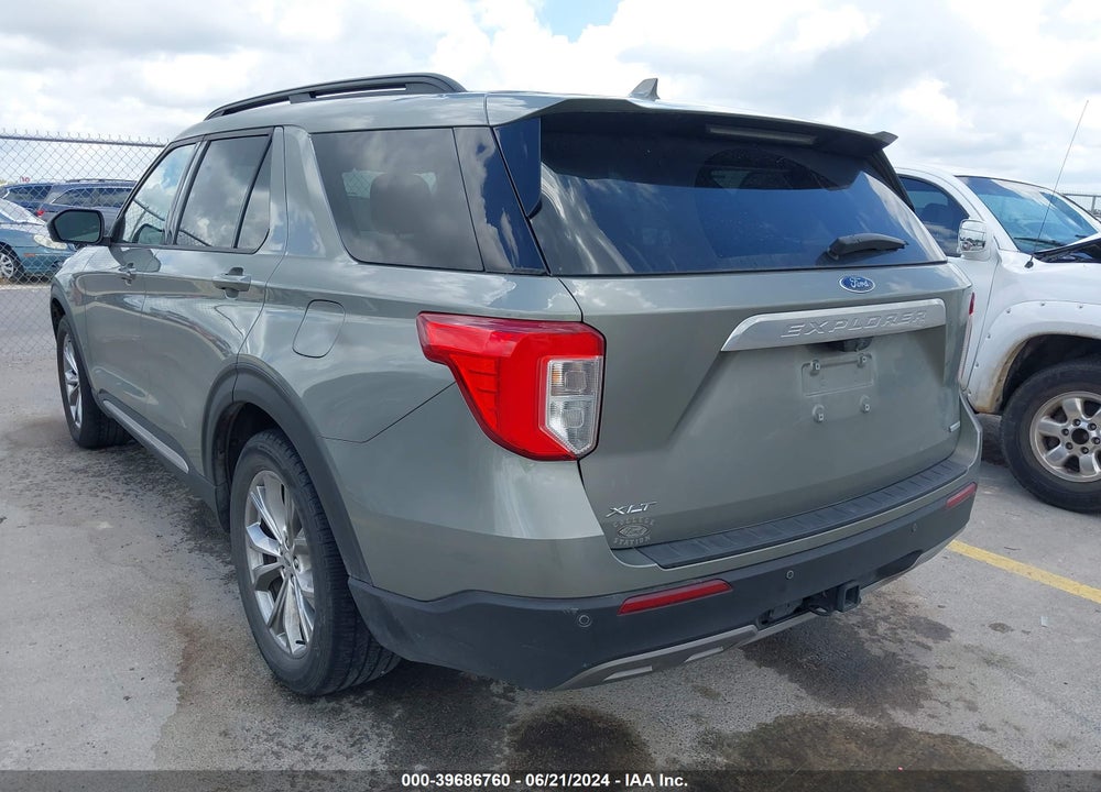 2020 FORD EXPLORER XLT VIN: 1FMSK7DH3LGB05120