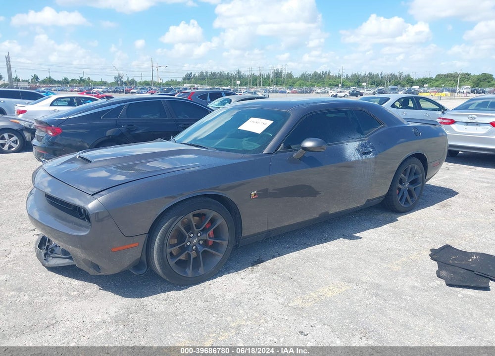 2021 DODGE CHALLENGER R/T SCAT PACK VIN: 2C3CDZFJ7MH513337