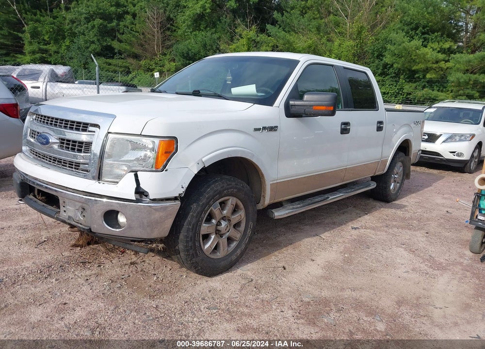 2013 FORD F-150 XLT VIN: 1FTFW1EF0DKE43528