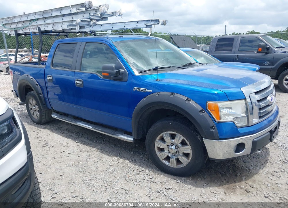 2009 FORD F-150 XLT VIN: 1FTPW14V89FA24663