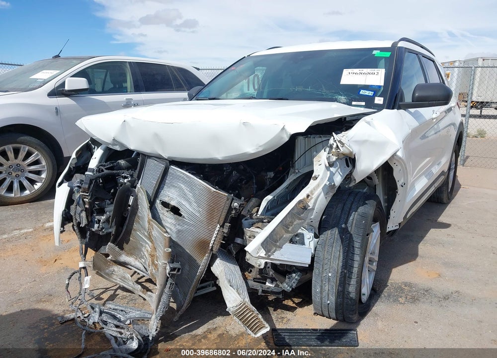2022 FORD EXPLORER XLT VIN: 1FMSK7DH7NGC38076