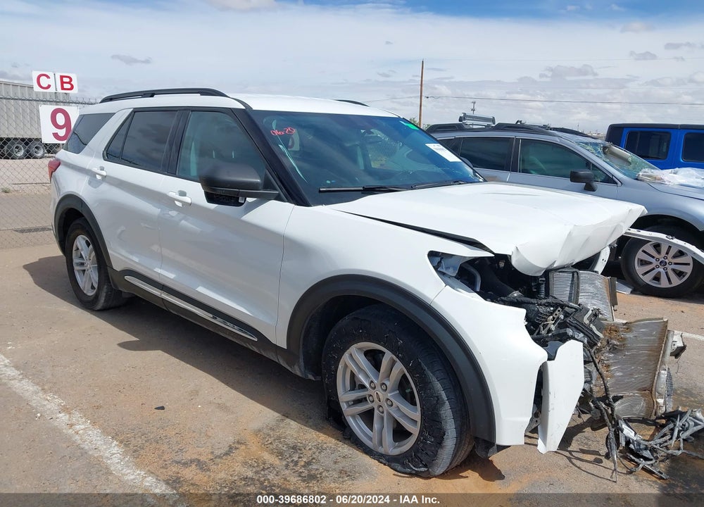 2022 FORD EXPLORER XLT VIN: 1FMSK7DH7NGC38076