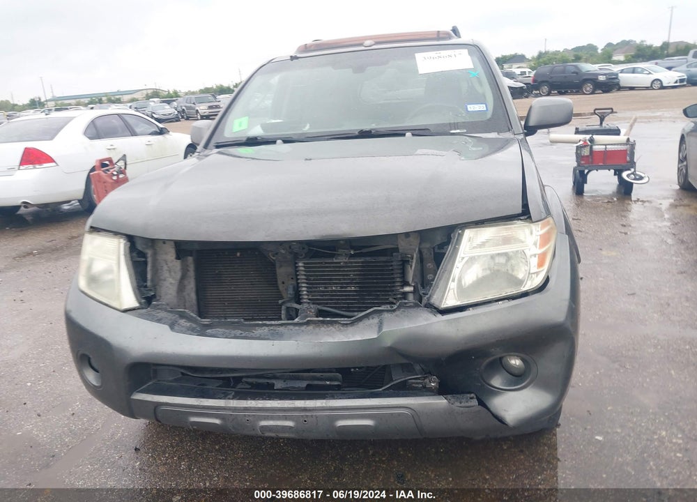 2008 NISSAN PATHFINDER SE VIN: 5N1AR18U18C606467