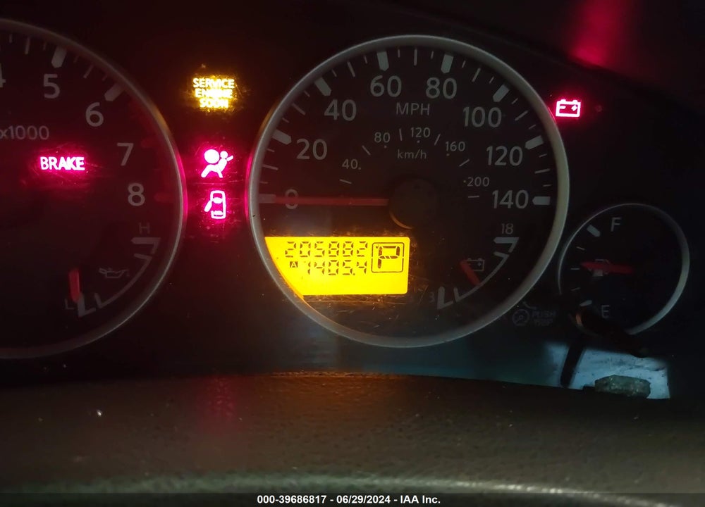 2008 NISSAN PATHFINDER SE VIN: 5N1AR18U18C606467