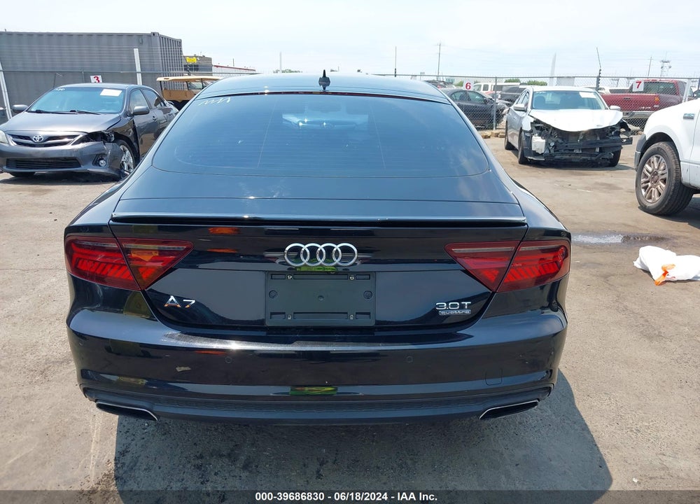 2016 AUDI A7 3.0T PREMIUM PLUS VIN: WAUWGAFC9GN016365