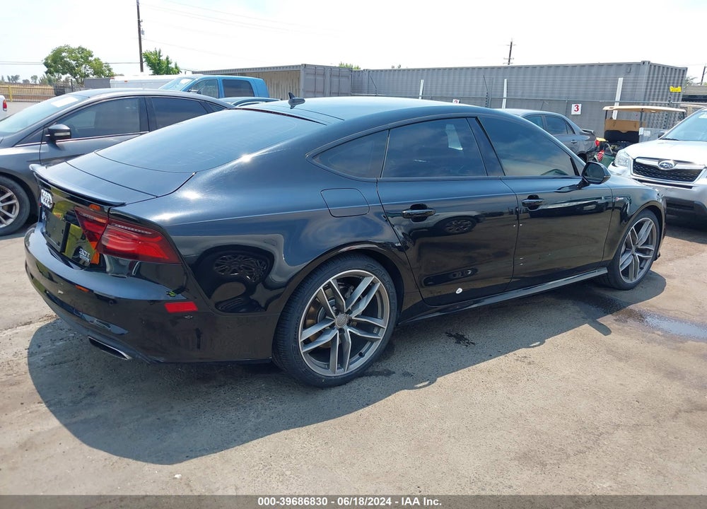 2016 AUDI A7 3.0T PREMIUM PLUS VIN: WAUWGAFC9GN016365
