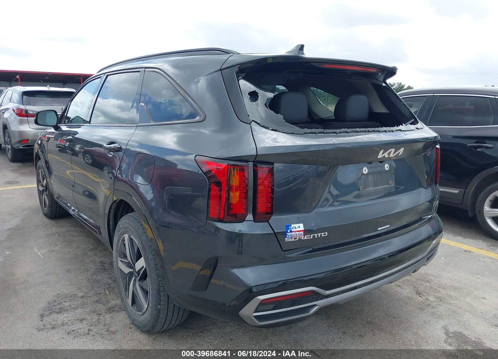 2023 KIA SORENTO EX VIN: 5XYRH4LF6PG167376