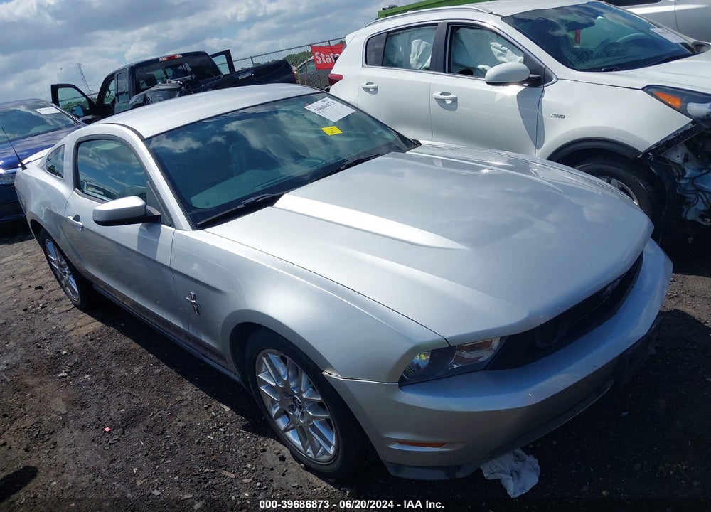 2012 FORD MUSTANG V6 PREMIUM VIN: 1ZVBP8AM2C5235749