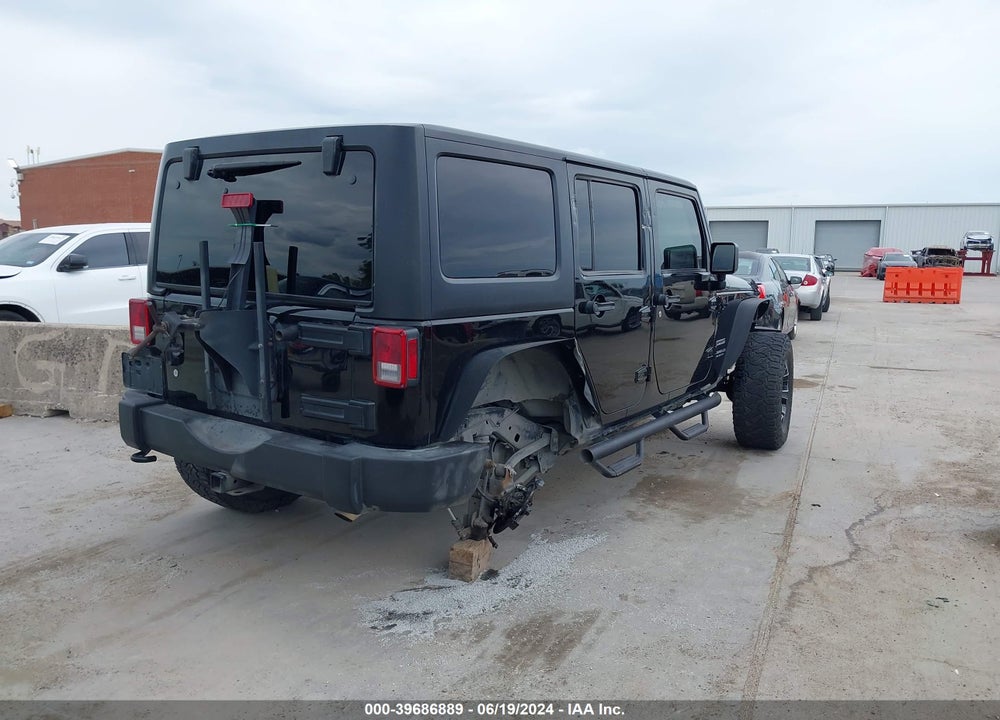 2016 JEEP WRANGLER UNLIMITED SPORT VIN: 1C4HJWDG5GL196584