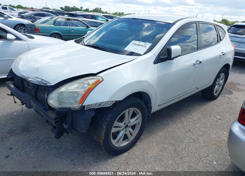 2013 NISSAN ROGUE VIN: JN8AS5MV8DW129015