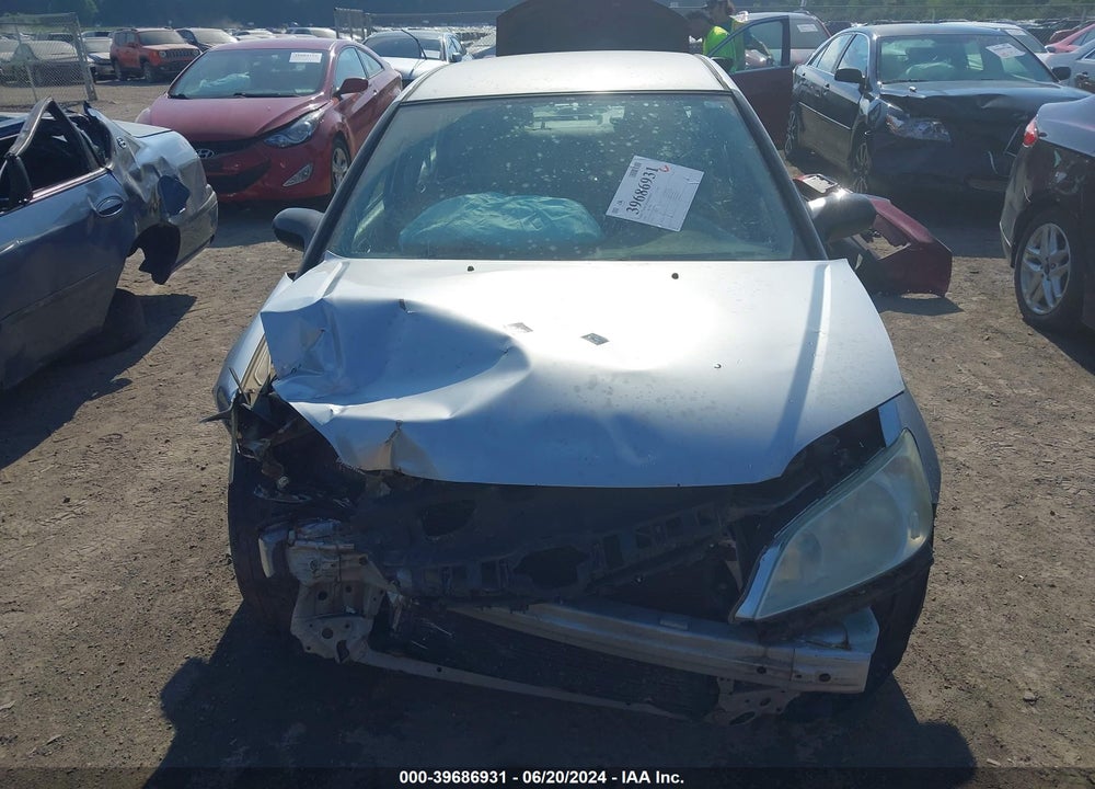 2005 HONDA CIVIC LX/LX SE VIN: 2HGES16505H564826