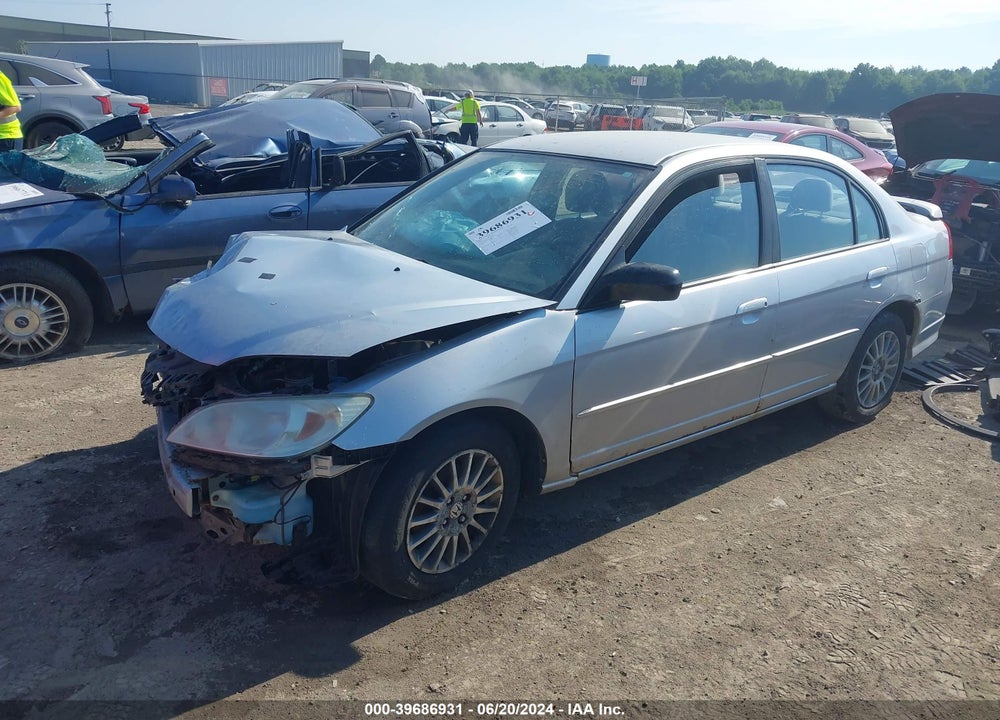 2005 HONDA CIVIC LX/LX SE VIN: 2HGES16505H564826