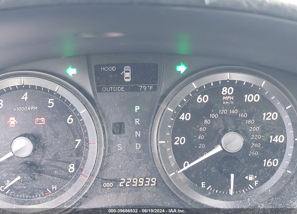 2007 LEXUS ES 350 VIN: JTHBJ46G672086929
