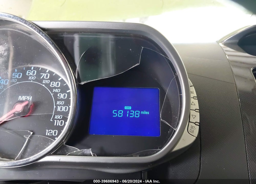 2014 CHEVROLET SPARK LS AUTO VIN: KL8CB6S99EC577419