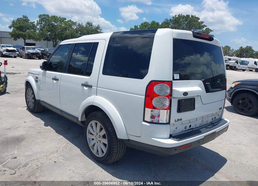 2013 LAND ROVER LR4 VIN: SALAG2D44DA685119
