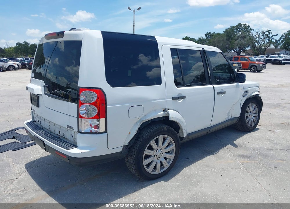 2013 LAND ROVER LR4 VIN: SALAG2D44DA685119