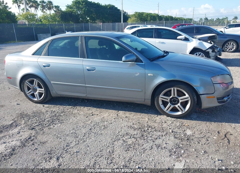 2006 AUDI A4 2.0T VIN: WAUDF78E26A214495