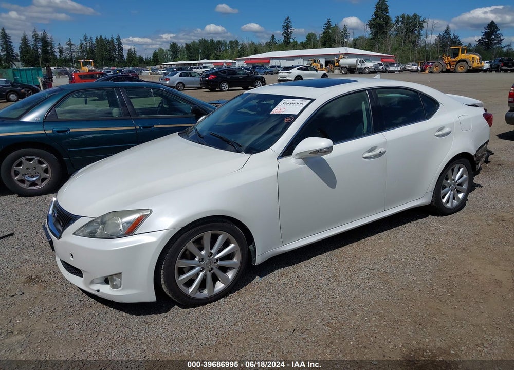 2009 LEXUS IS 250 VIN: JTHBK262X95088092