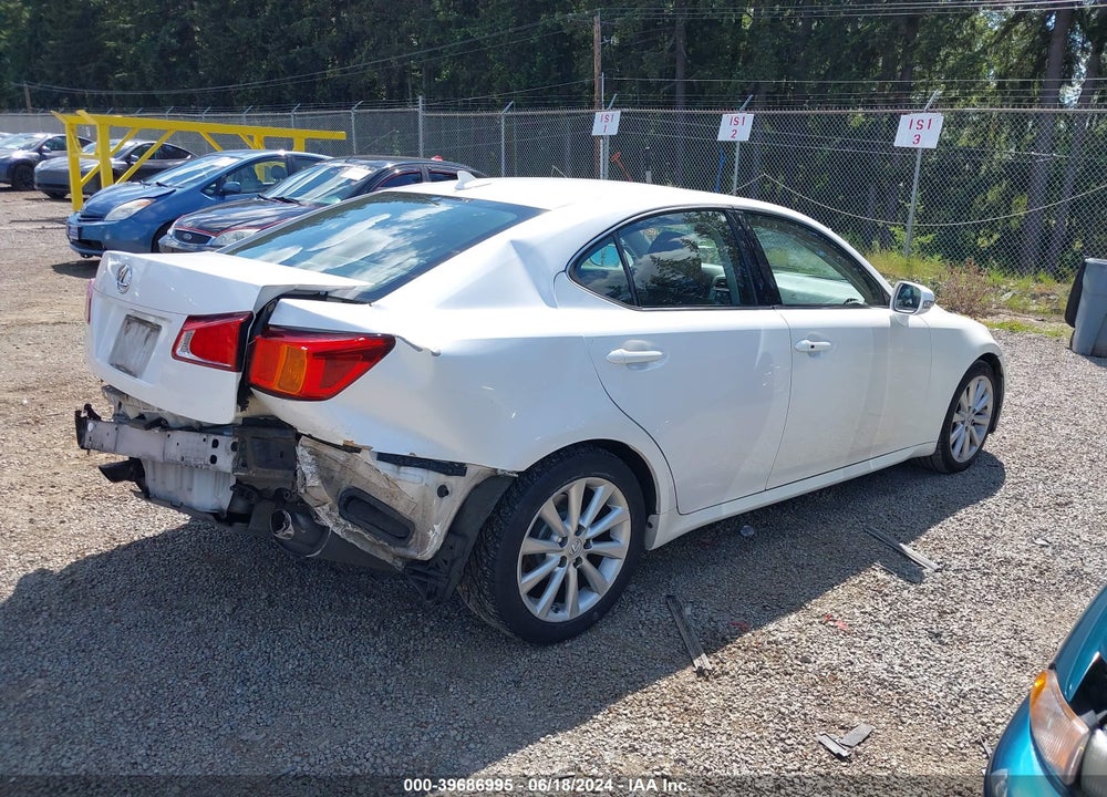 2009 LEXUS IS 250 VIN: JTHBK262X95088092