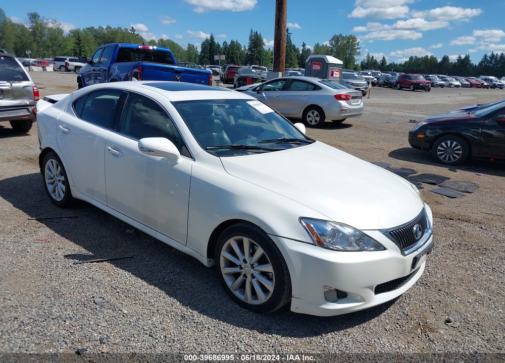 2009 LEXUS IS 250 VIN: JTHBK262X95088092