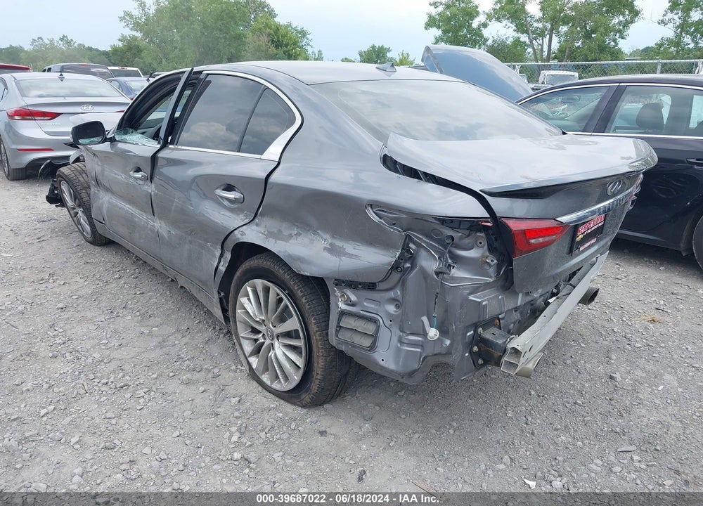 2019 INFINITI Q50 3.0T LUXE/3.0T SIGNATURE EDITION/3.0T SPORT VIN: JN1EV7AR9KM554598